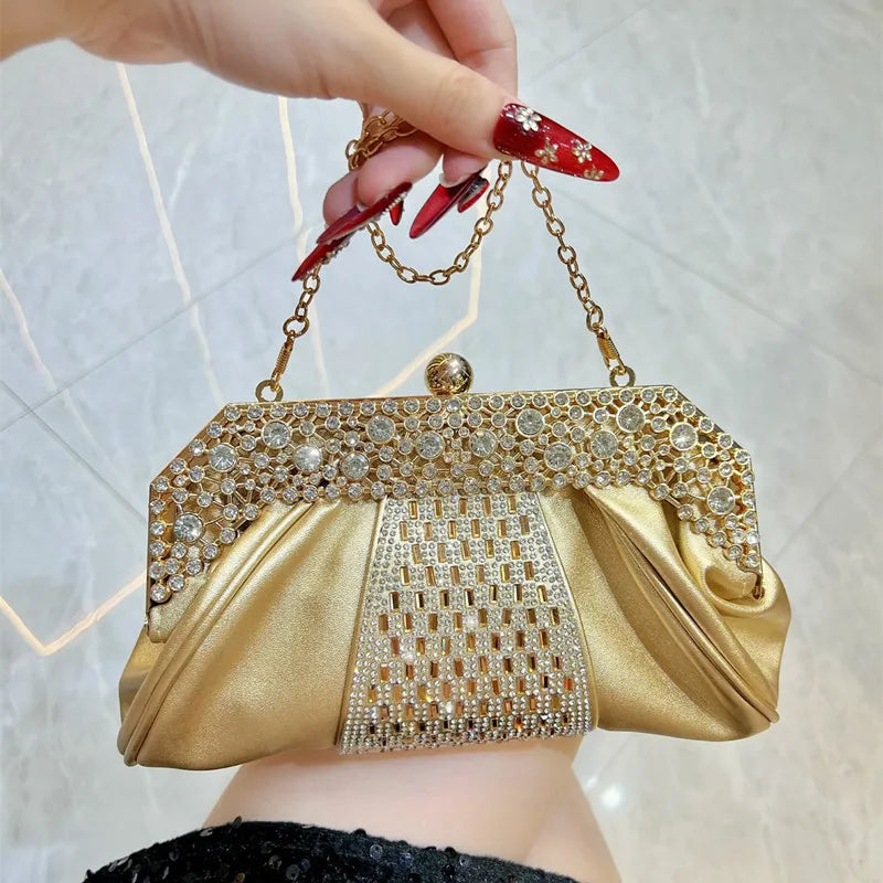 Vintage Brand Dimond Evening Bag Luxury Shoulder Crossbody Bag