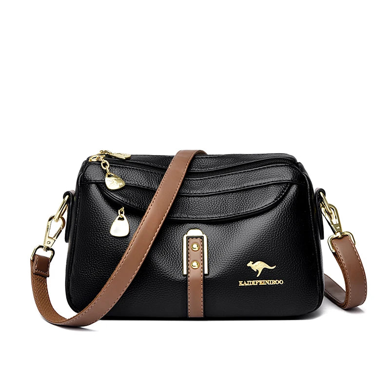 Top Quality Leather Luxury Handbag Shoulder Crossbody Bag