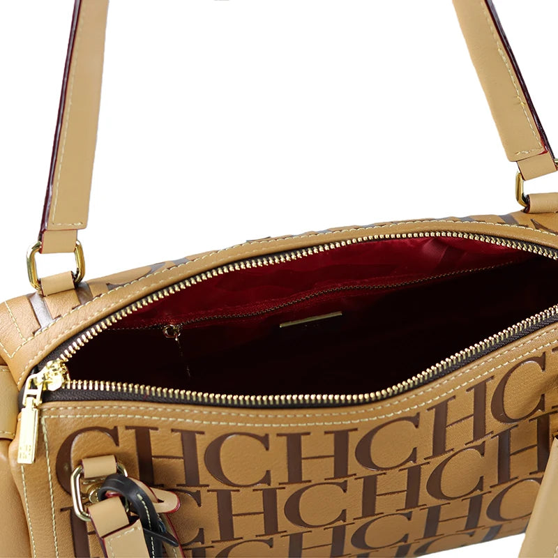 Women's Bucket Bag Large Capacity Letter Print Design
