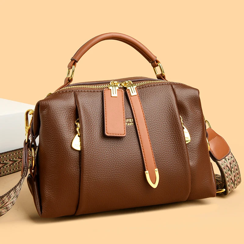 Luxury Design Leather Shoulder Crossbody Bags for Women High Quality Fashion Handbags