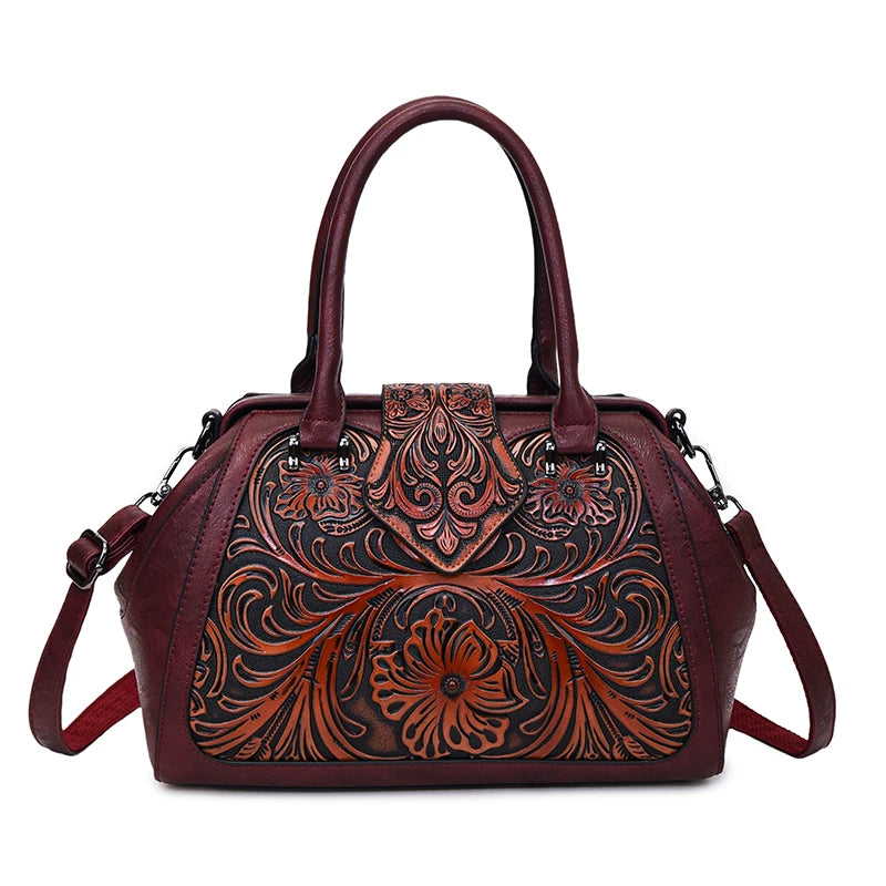 High Quality Retro Handbag Women Shoulder Bag Luxurious Design