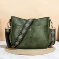 Fashionable Graphic Strap Crossbody & Tote Bag Premium PU Leather