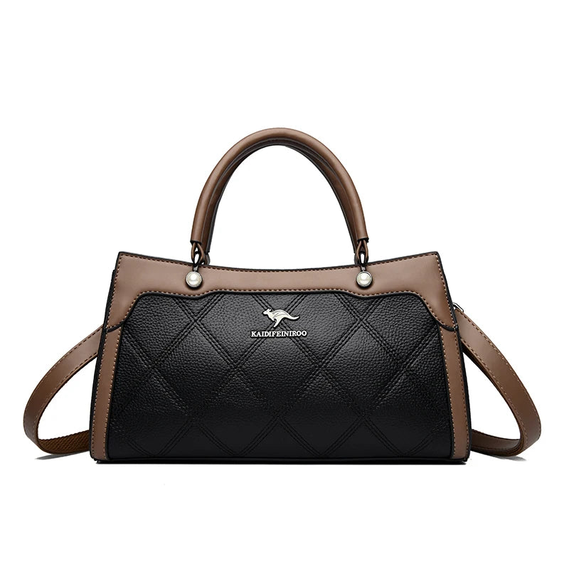 Top Quality Leather Hand Shoulder Bag for Women Luxury Handbag