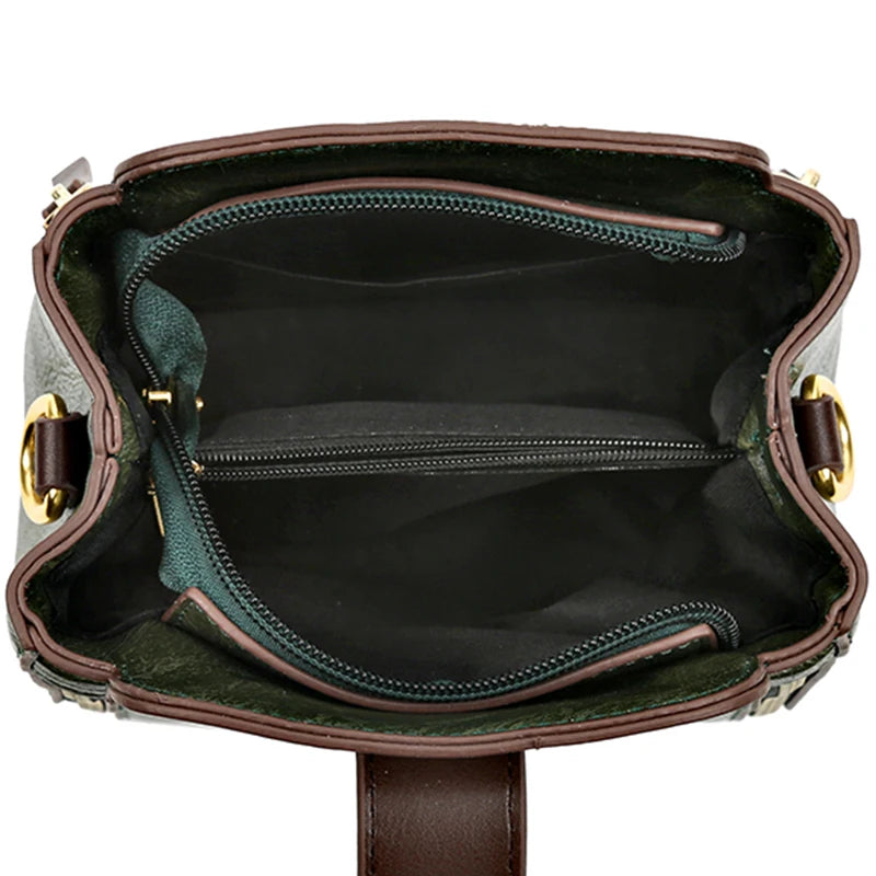High-end Leather Tote Large Capacity Women Bags Luxury Design Shoulder Bag