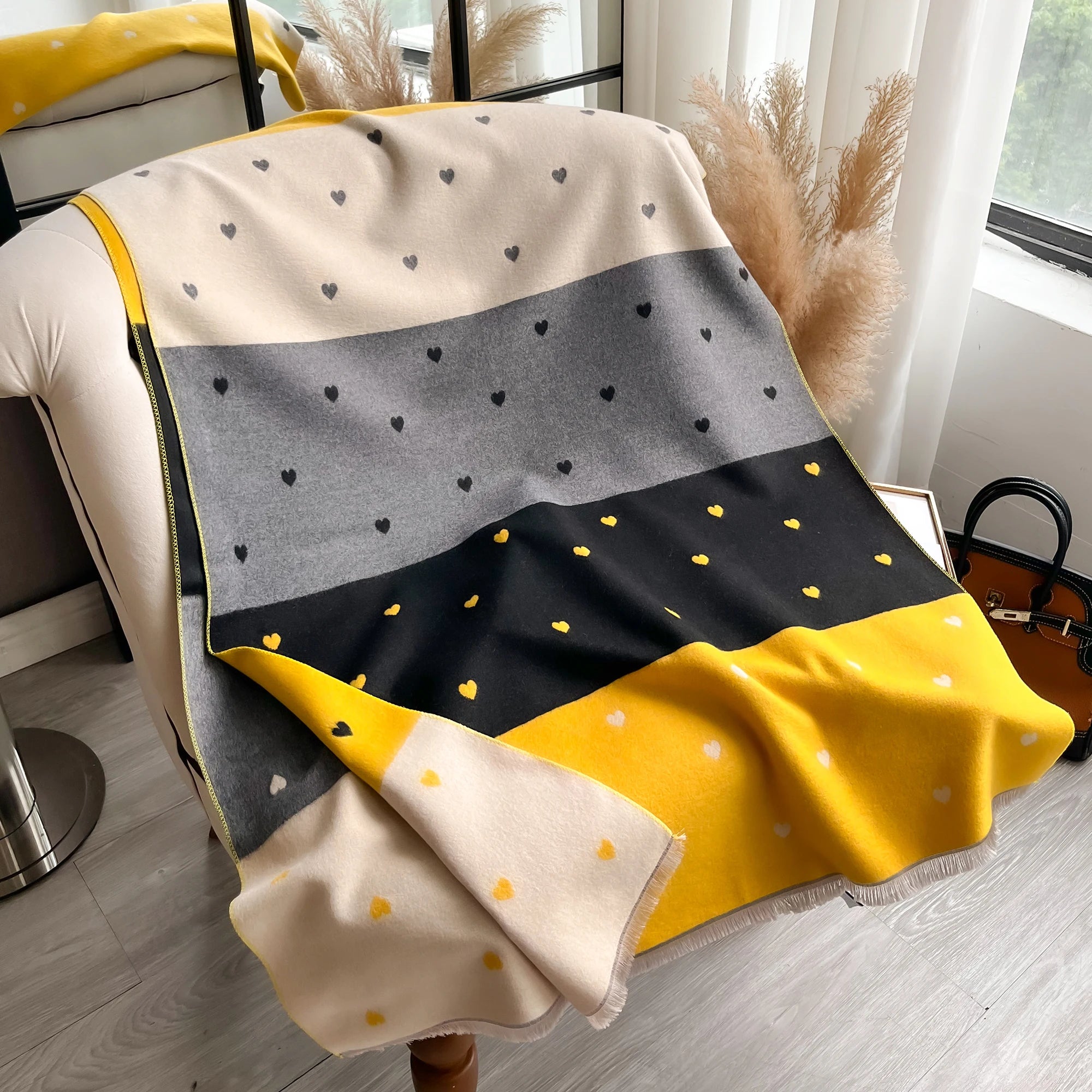 Cashmere Scarf for Women Shawl Wrap Pashmina Luxury Scarf