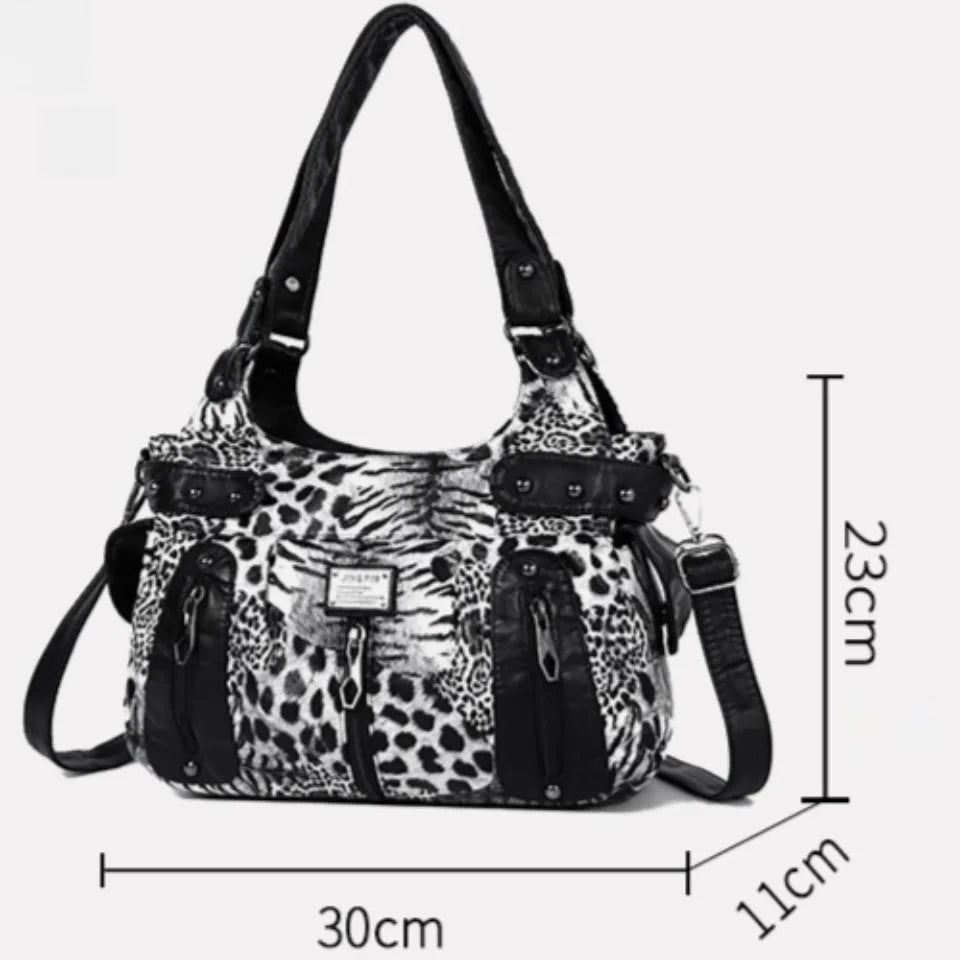 Luxury Handbags For Women Leopard Print Pattern Design Tote