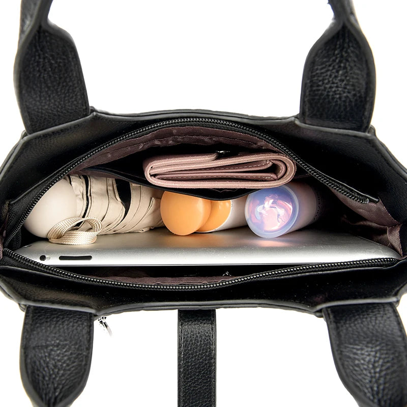Fashion Trend Women's Handbag High Quality Soft Leather Shoulder Tote Bags