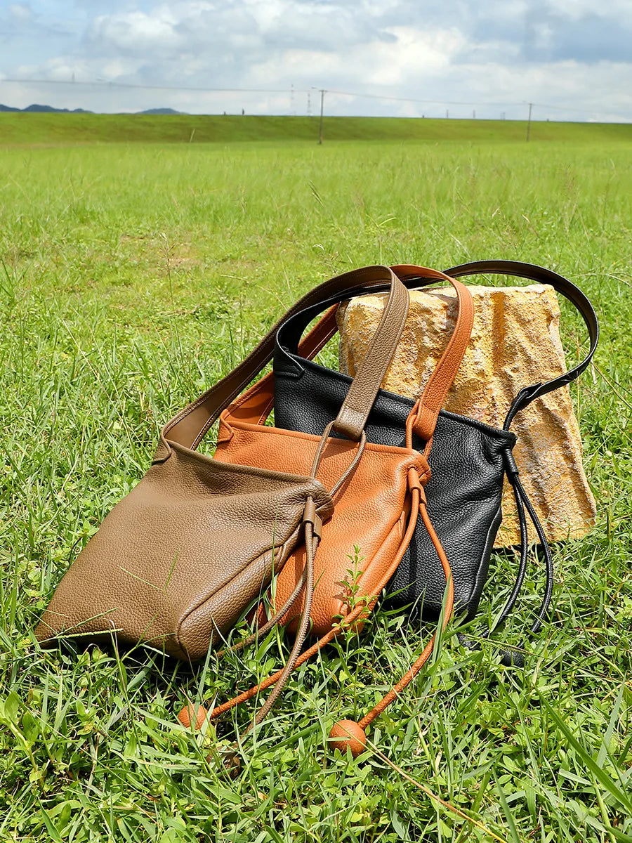 Genuine leather handbags shoulder bag tote bags for women