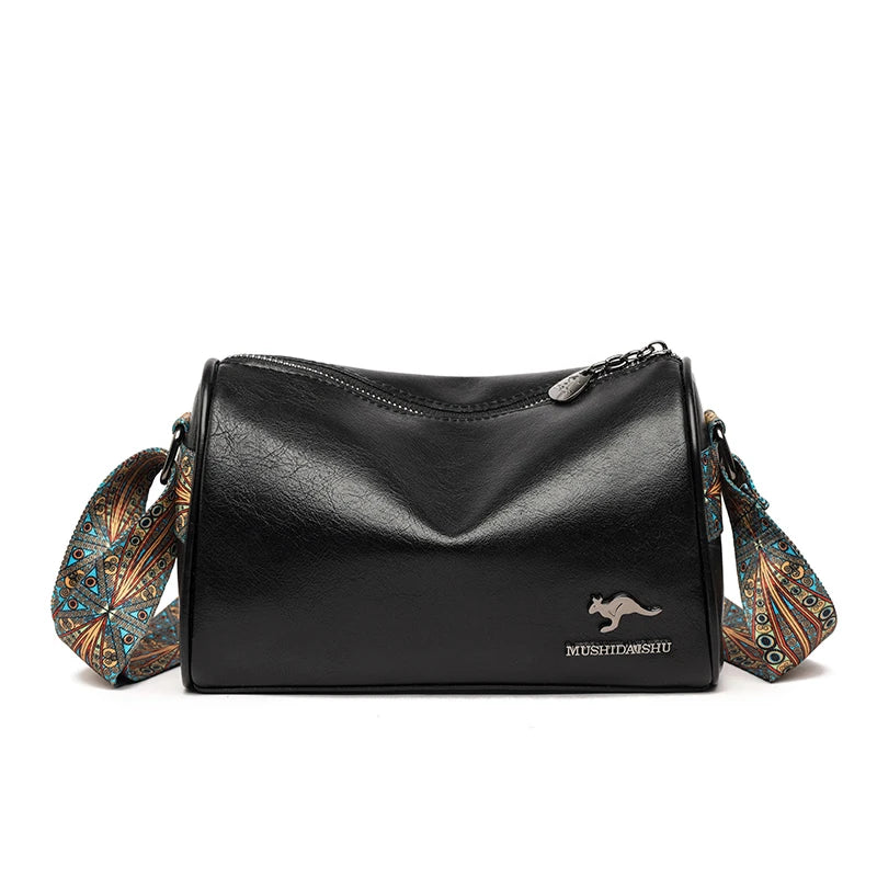 Genuine Leather Handbag Female Messenger Tote Quality Shoulder Bag