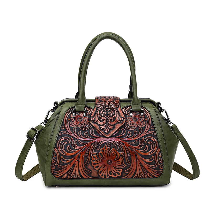 High Quality Retro Handbag Women Shoulder Bag Luxurious Design