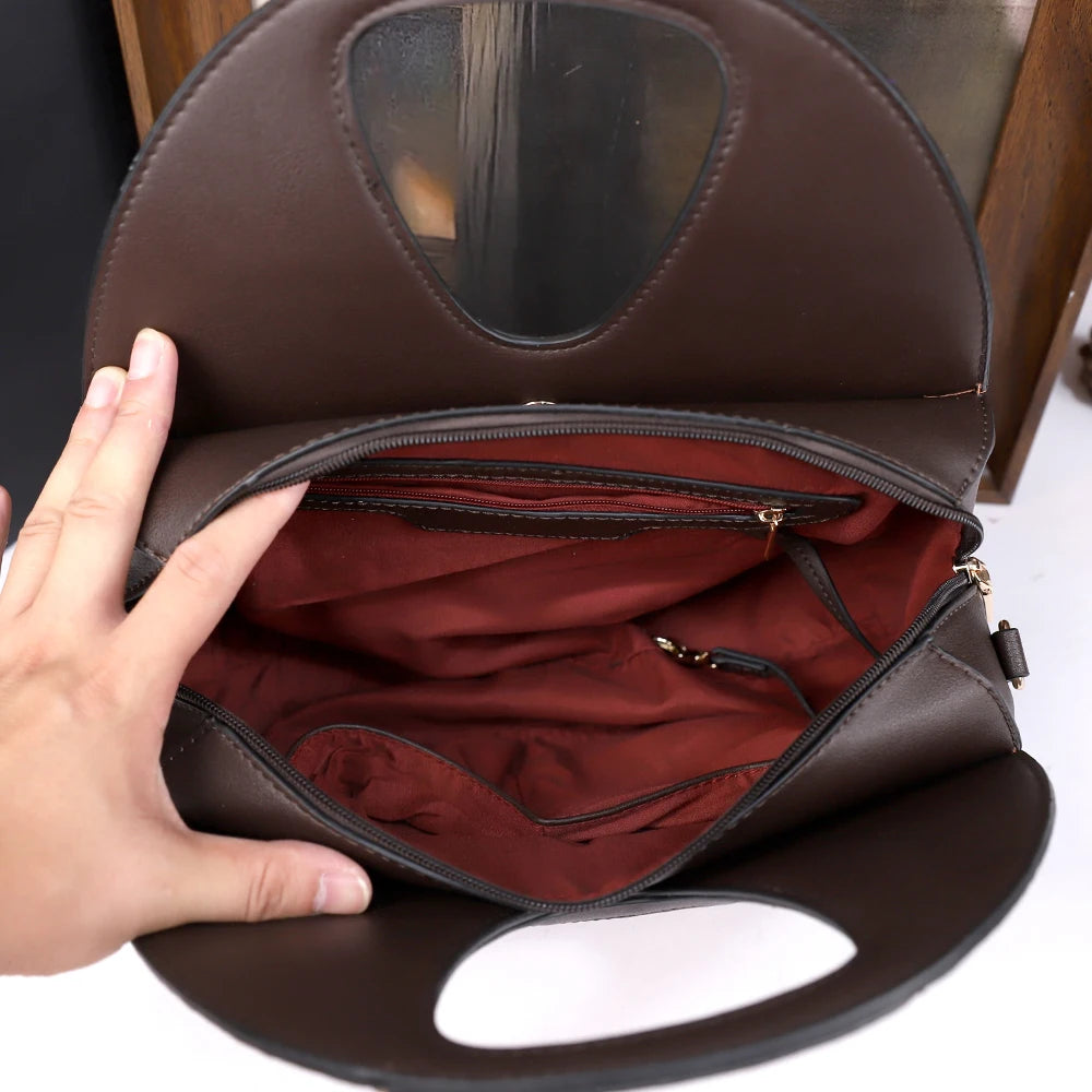 Crocodile Pattern Hand-held Versatile Elegant Crossbody Bag