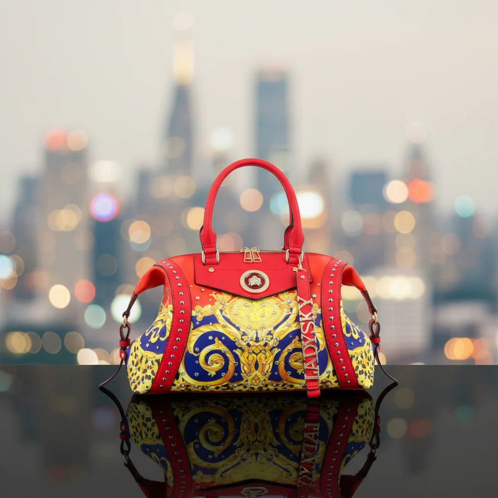 Fashionable Quality Handbag Large Capacity Bag with Metal Letter