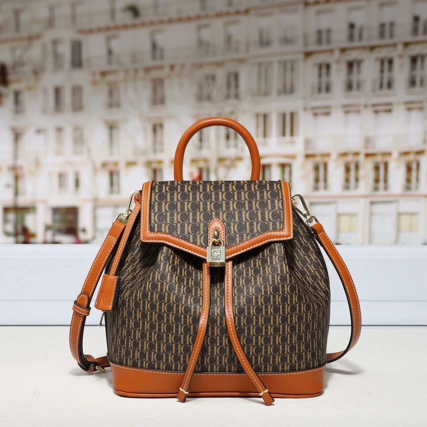 Women's Backpacks Luxury Minimalist Design with Trendy Letters