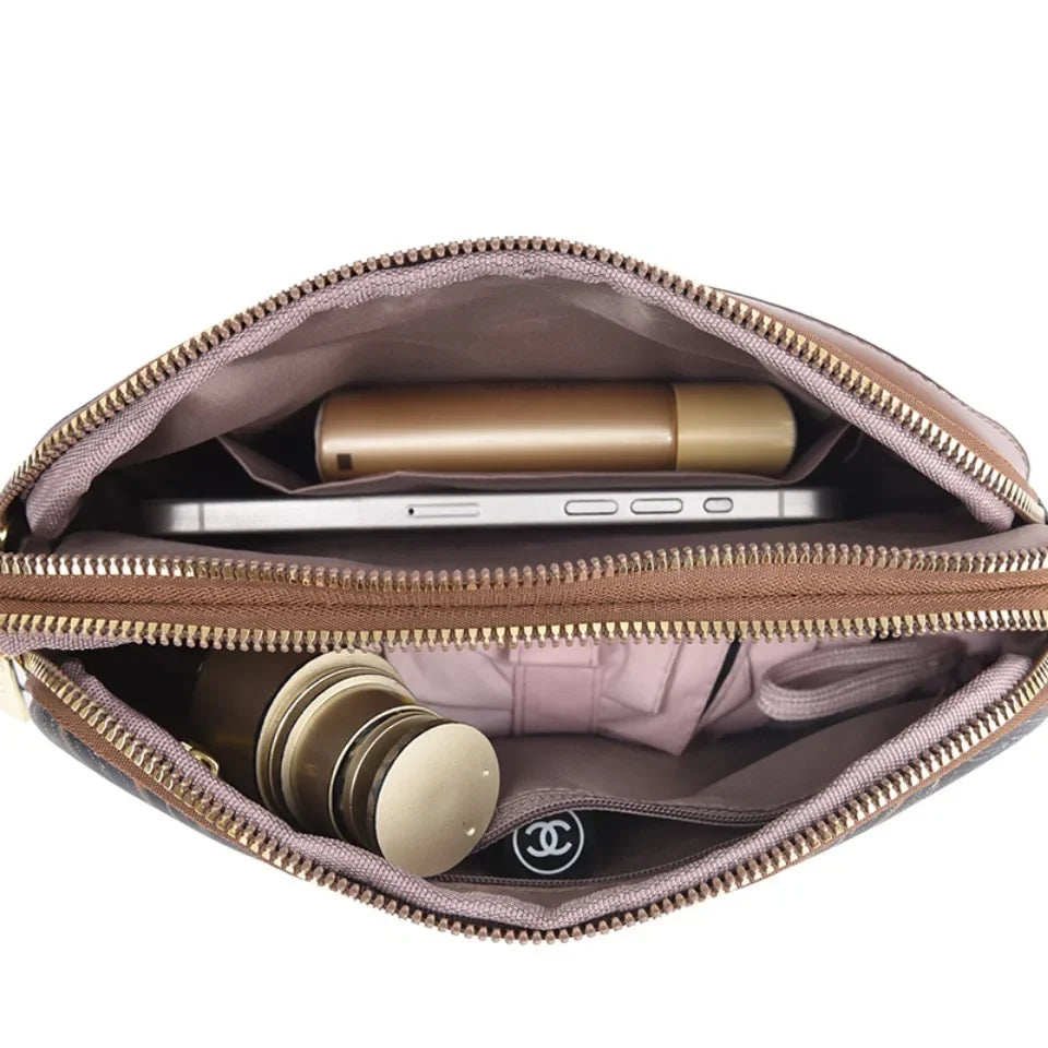 Luxury Design Shoulder Bag Fashion Print Purse Ladies High Quality Leather Bag