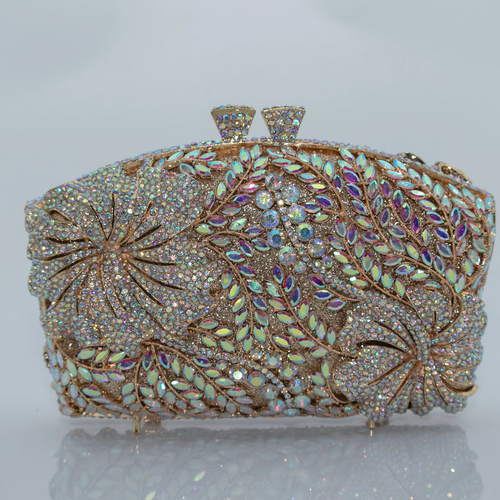 Rhinestone Clutch Crystal Evening Handbag Clutch Purse
