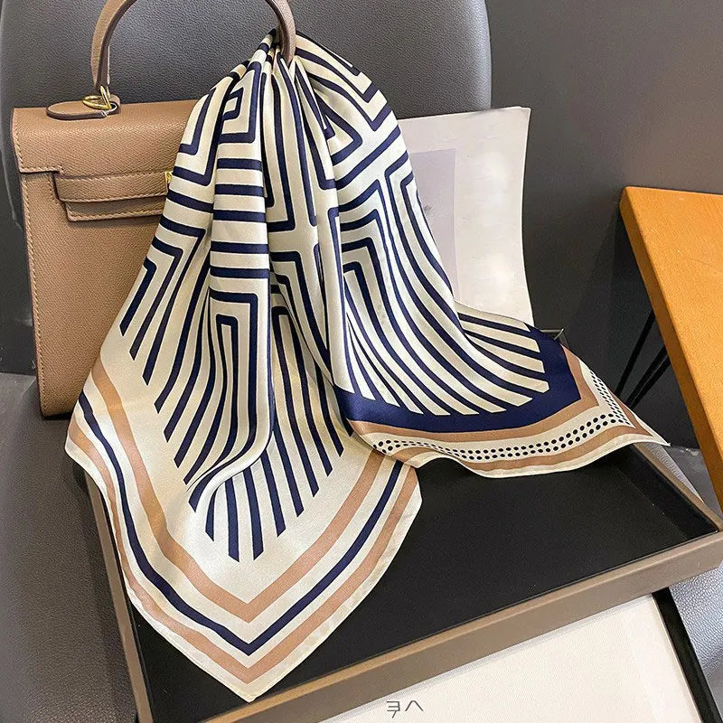 100% Silk Scarf Elegant Luxury High Quality Fashion