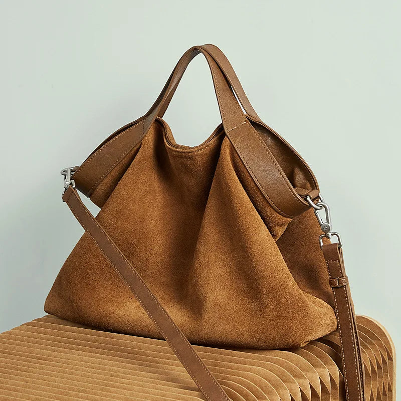 Genuine Leather Handbags Large Capacity Crossbody Bag