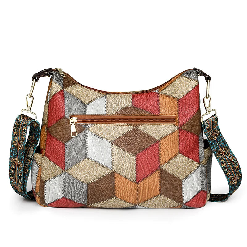 Women Bag Soft PU Leather Purse Quality Shoulder Messenger Bag Large Capacity