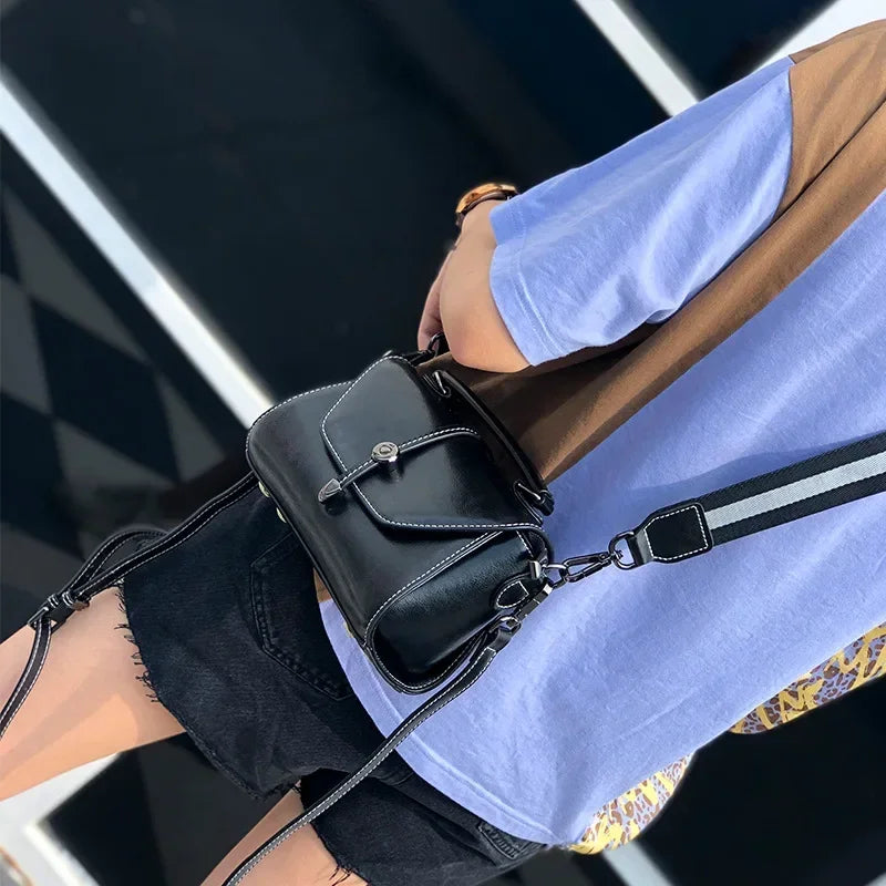 Fashion Handbag Small Leather Phone Bag Shoulder Bag Cowhide Leather Purse