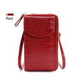 Crossbody Cellphone Purse Phone Bags Ladies Mobile Shoulder Wallet PU Leather