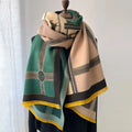Luxury Thick Warm Scarf Women Cashmere Shawl and Wraps