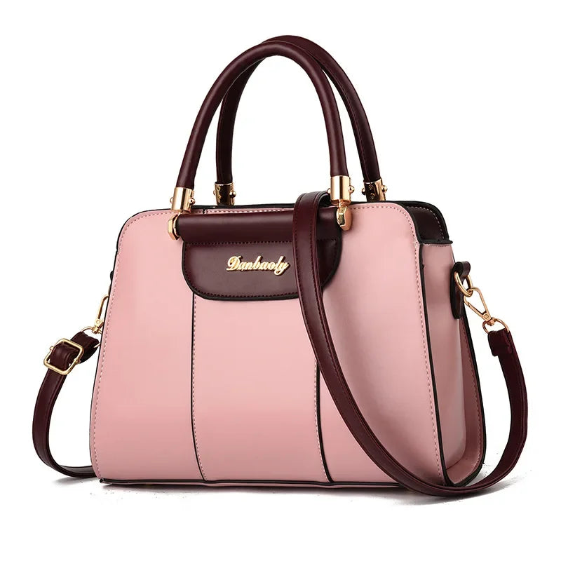 Handbag fashion large capacity style shoulder crossbody bag