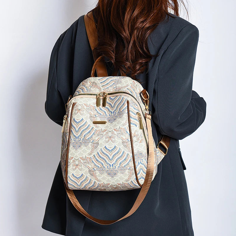 Backpack Casual Large-Capacity Versatile Travel Multifunctional Shoulder Bag