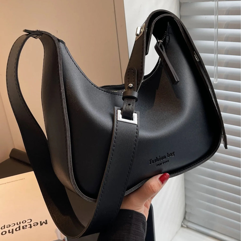 High End Fashion Women's Bag Versatile Texture Casual Shoulder Underarm Bag