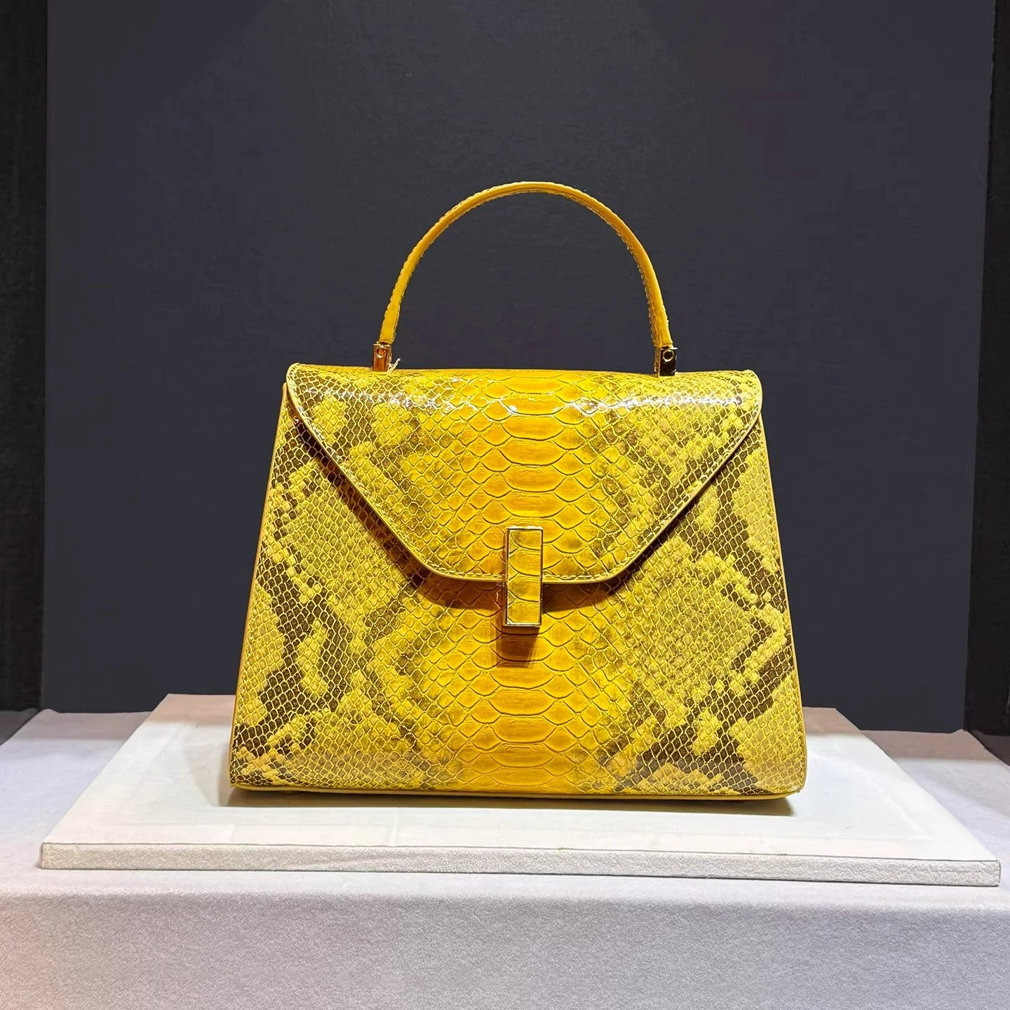 Luxury Design High Quality Handbag Fashion Snake Print Bag