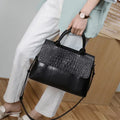 Real Leather Crossbody Bag Female Cowhide Designer Luxury Retro Large Capacity