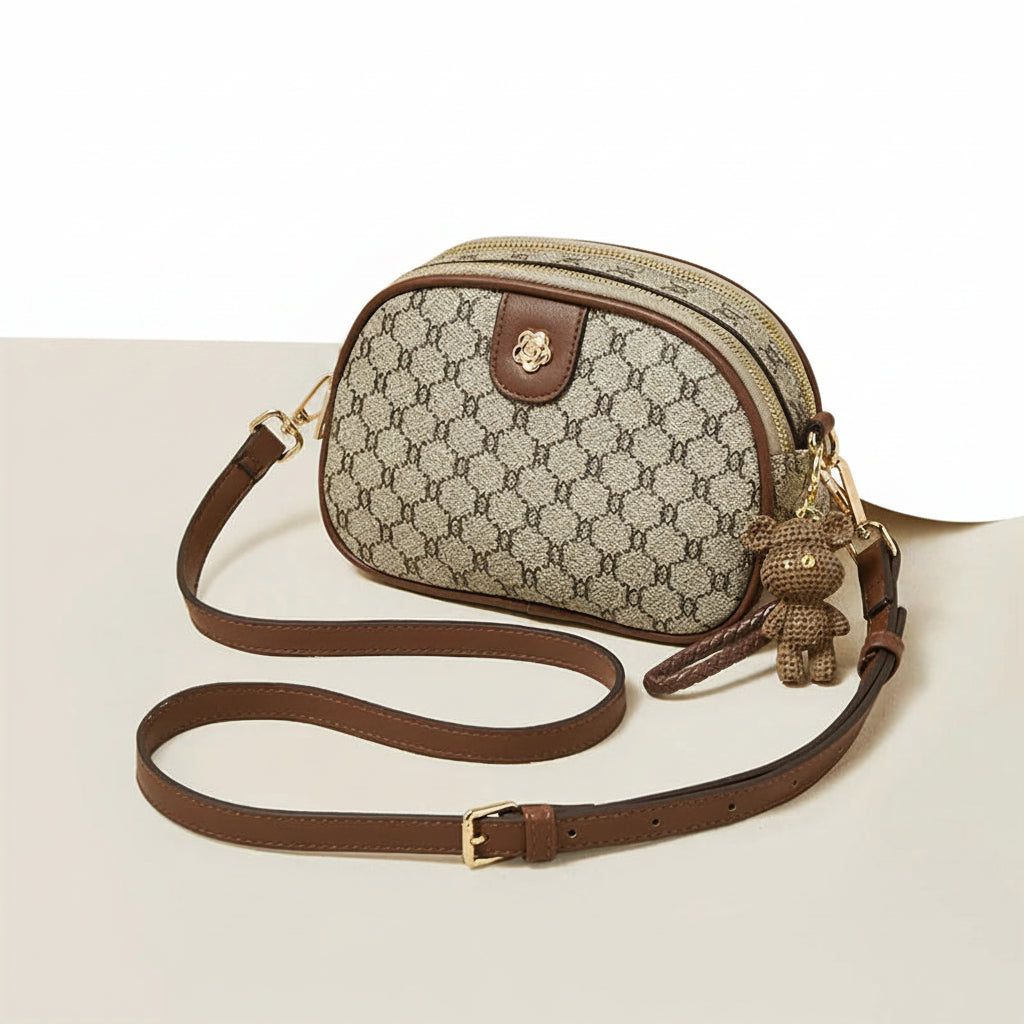 Women Small Shoulder Bag Fashion Monogram Handbag