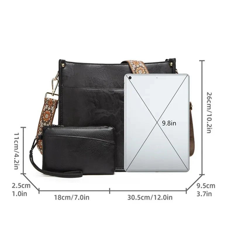 Commuting Handbag Large Capacity Crossbody Satchel
