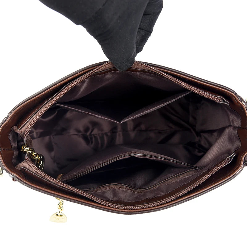 Women's Faux Leather Shoulder Bag Crossbody Purse Handbags Fashion Tote Bags