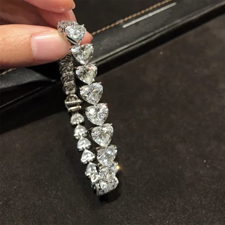 Exquisite Colorful Cubic Zirconia Luxury Bracelet