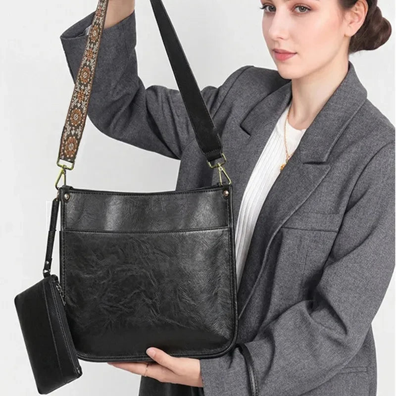 Commuting Handbag Large Capacity Crossbody Satchel