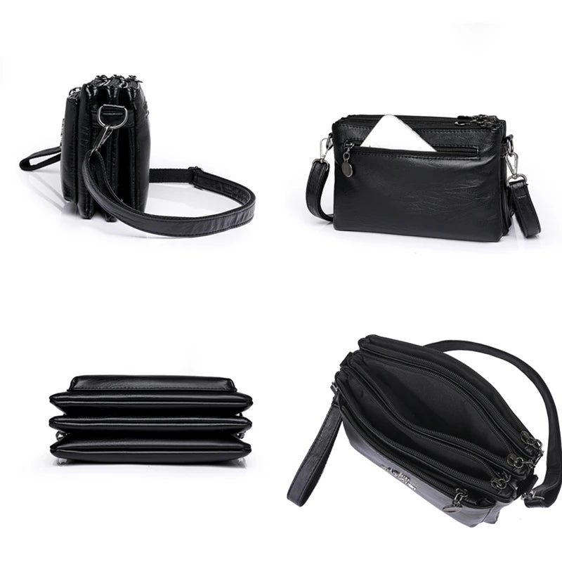 Quality Women Leather Top Handle Shoulder Tote Luxury Design