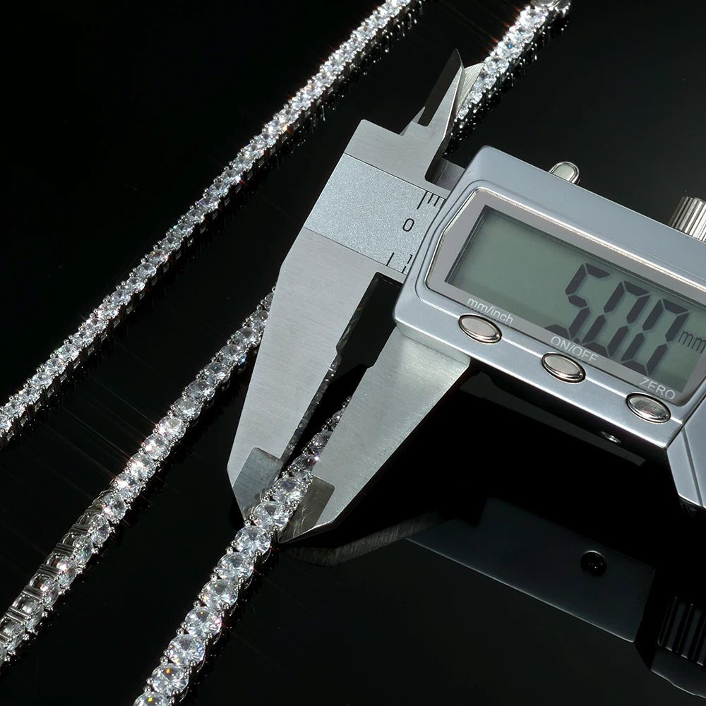 Stylish Bling Cubic Zirconia Tennis Bracelet 3/4/5MM
