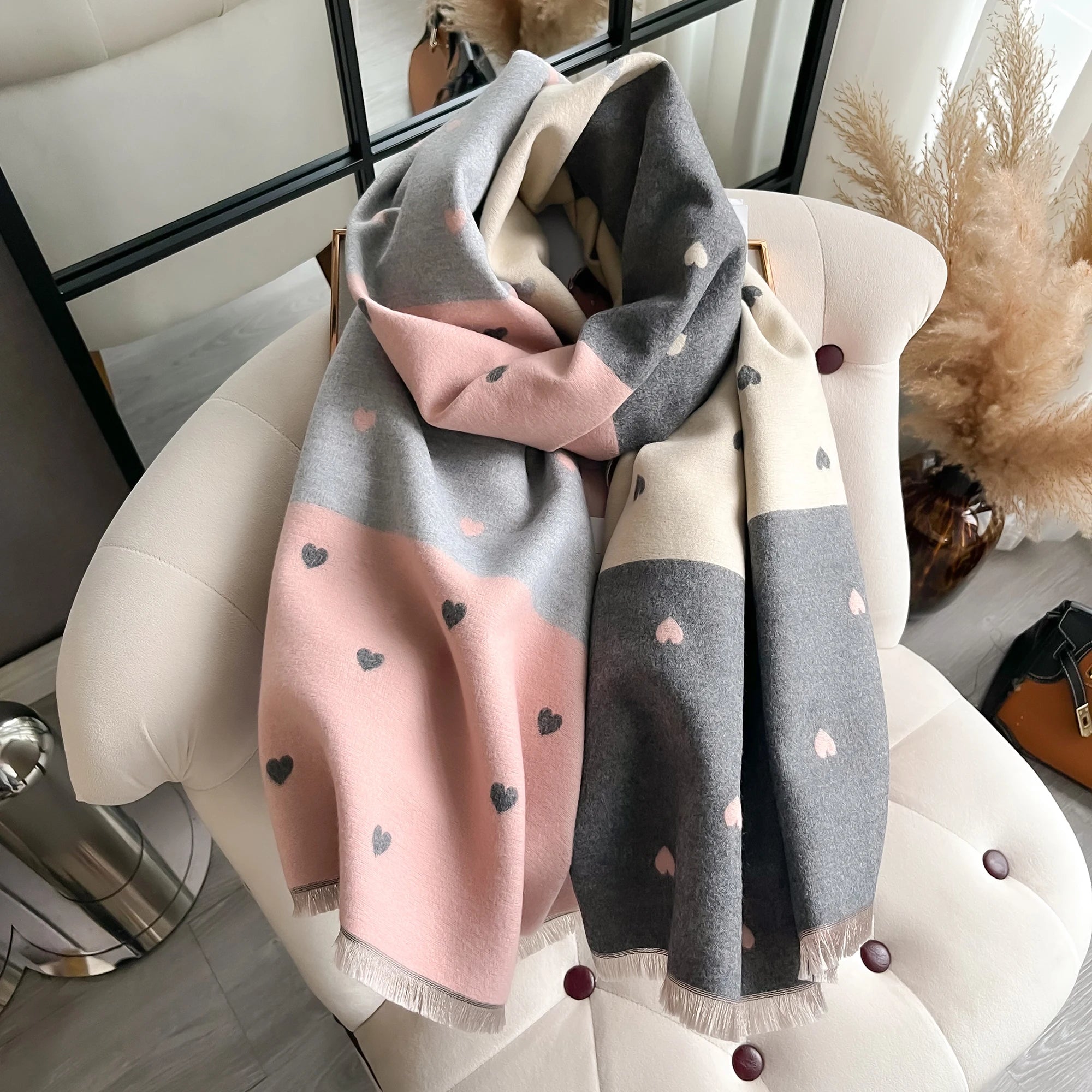 Cashmere Scarf for Women Shawl Wrap Pashmina Luxury Scarf