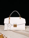 Retro blue snake-shaped high-grade handbag fashion luxury handbag large-capacity