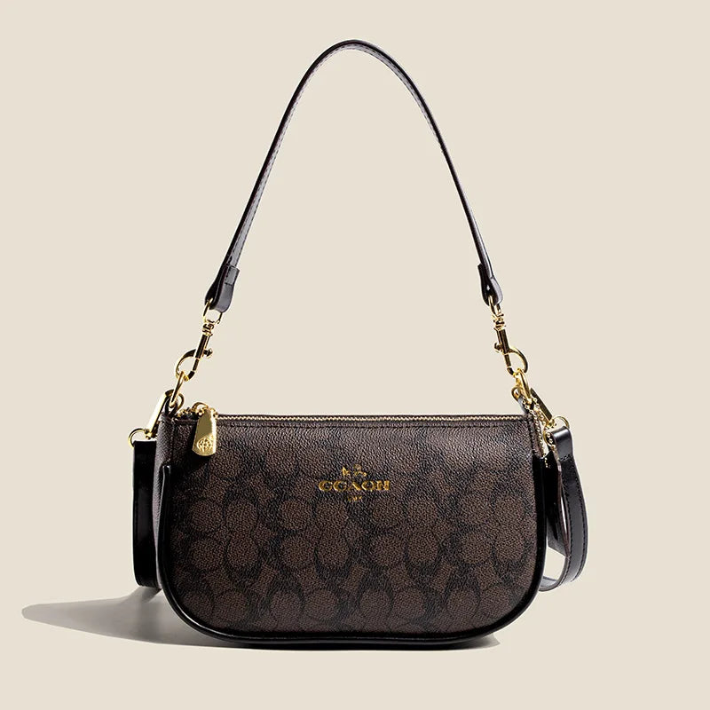 High-End Underarm Shoulder Bag Classic Vintage Design
