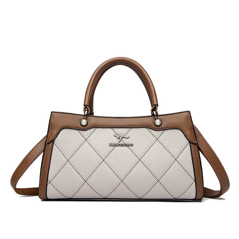 Top Quality Leather Hand Shoulder Bag for Women Luxury Handbag