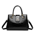 Casual Tote Bag Oil PU Leather Handbag Crossbody Bag