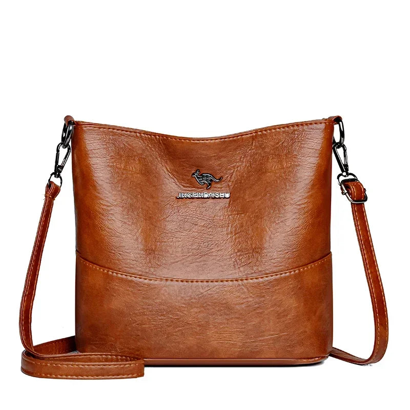 Soft Pu Leather Crossbody Bag Luxury Handbag