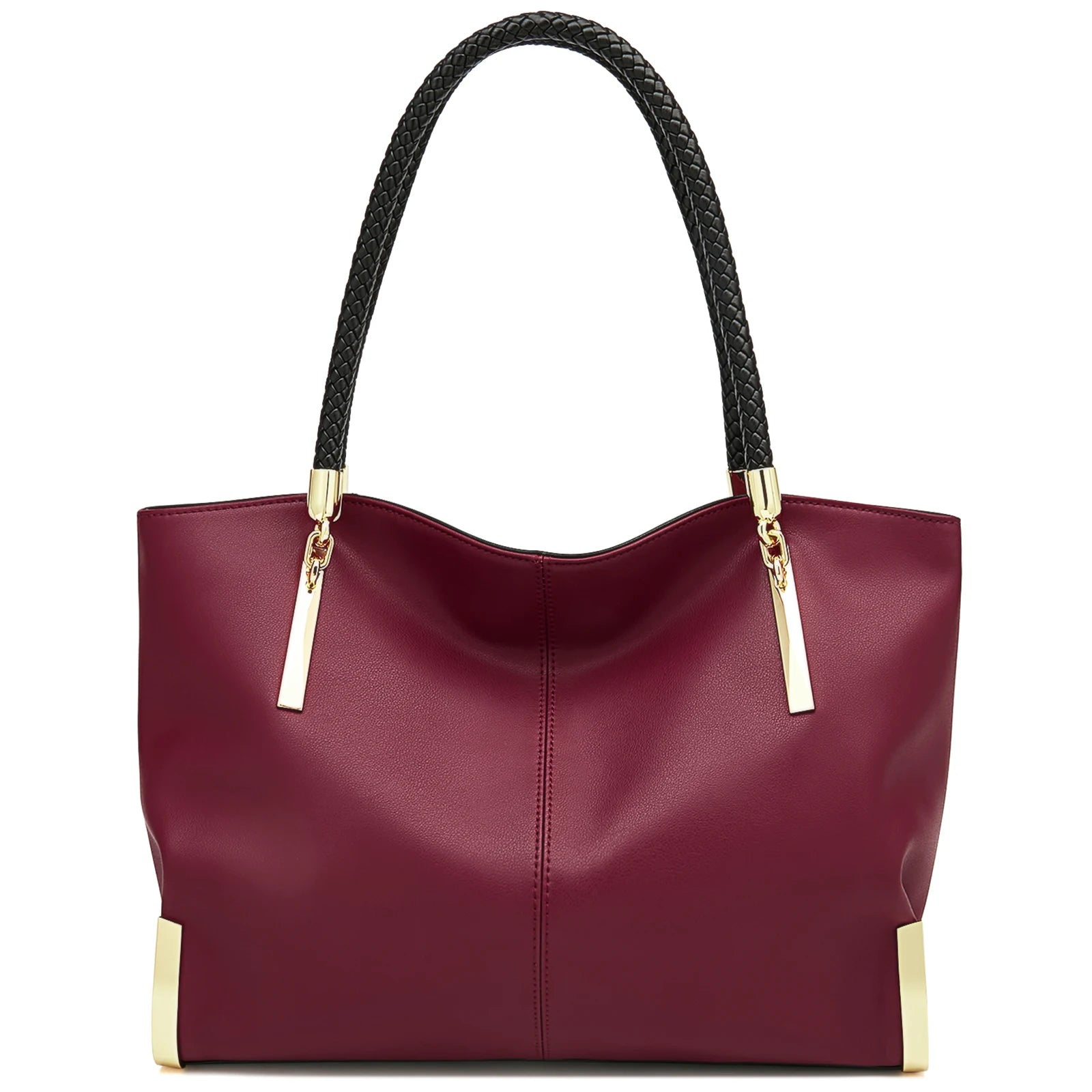 Stylish Women Cowhide Leather Handbag Luxury Design Shoulder Bag