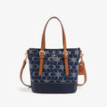 Luxury Elegant Tote Bag Crossbody Handbag For Women Trendy Solid Color Messenger Bag
