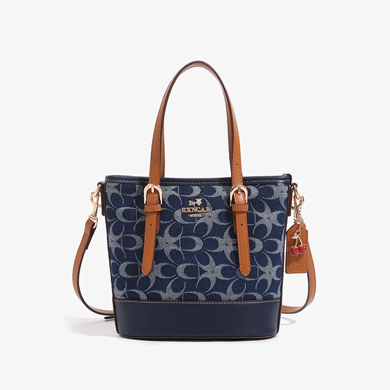 Luxury Elegant Tote Bag Crossbody Handbag For Women Trendy Solid Color Messenger Bag