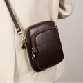 Genuine Leather Handbag Trendy Small Bag Vegetable Tanned Cowhide Bag