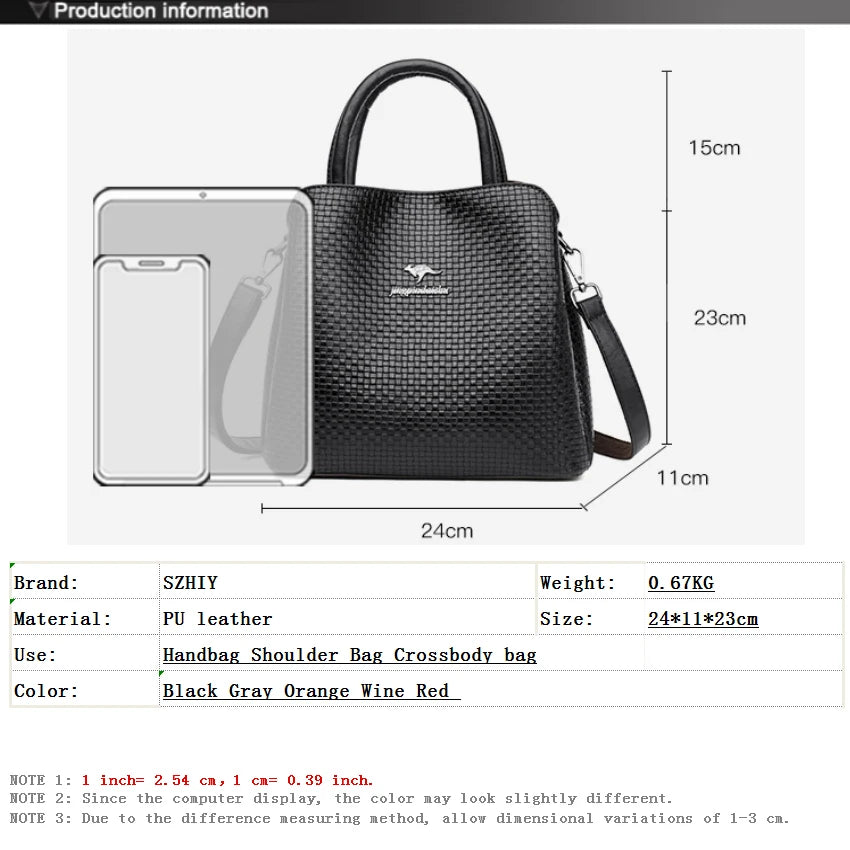 Luxury Design High-quality Shoulder Bag Classic Crossbody