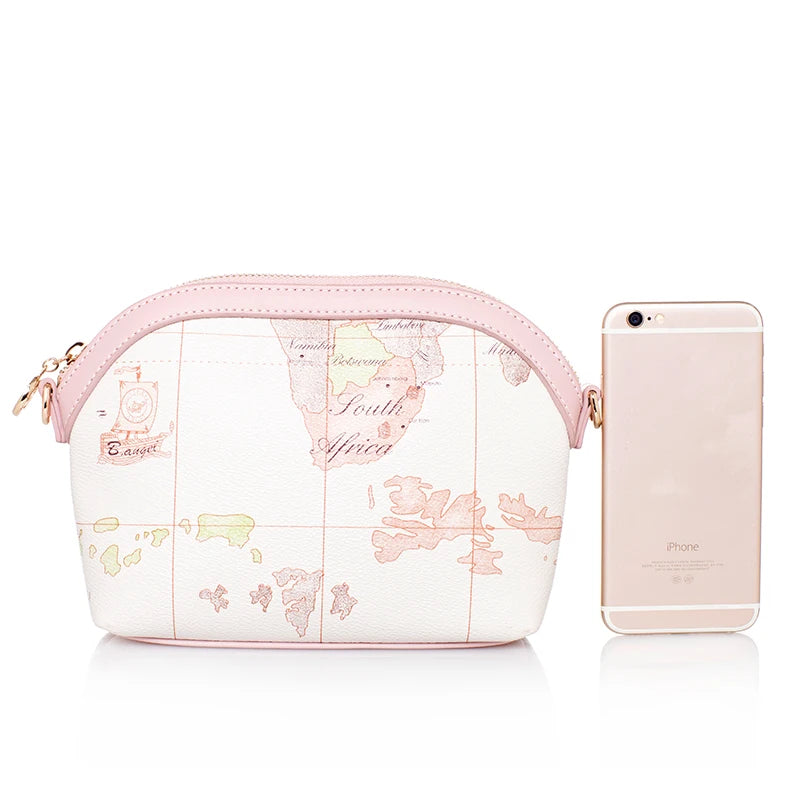 Vintage Bag Leather Shoulder Bag Fashion Messenger Bag Women Travel Trend Clutch