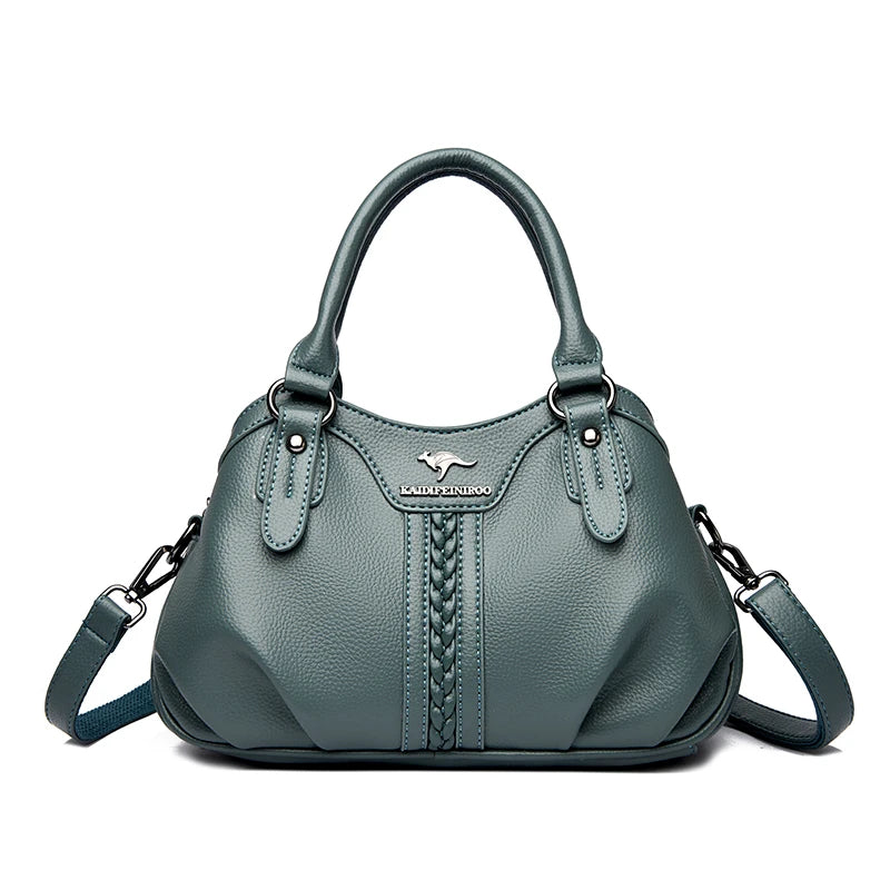 Genuine Brand Top Quality Handbags 3 Layers Luxury Small Casual Tote Bag